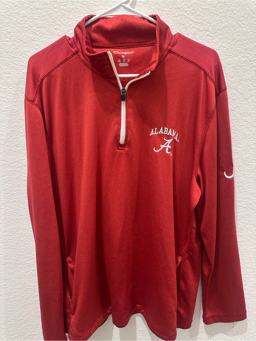 Champion ALABAMA Red Zip-Up Jacket